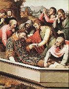 Juan de Juanes The Entombment of St Stephen Martyr painting